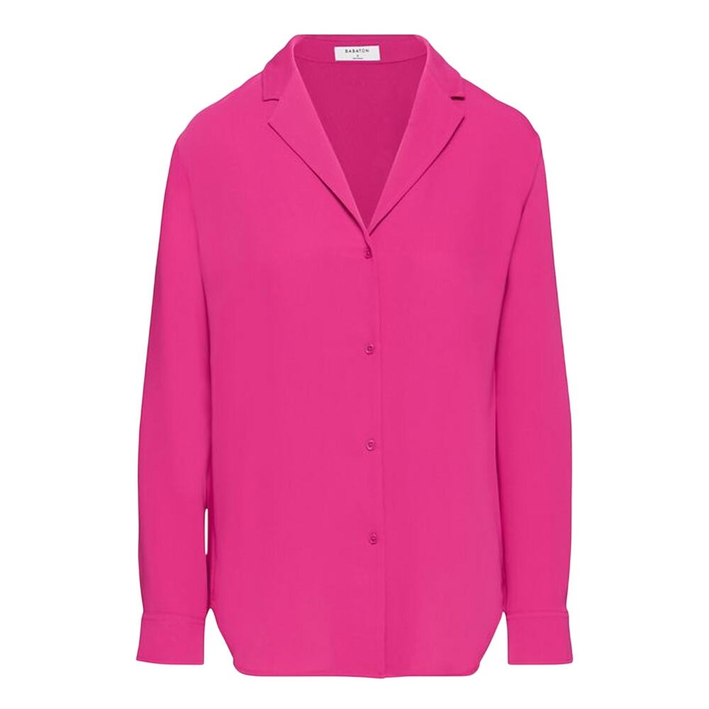 Babaton Classic Granita Pink Monocle Shirt Top Size XS